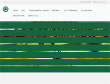 Tablet Screenshot of mayfairgolf.com